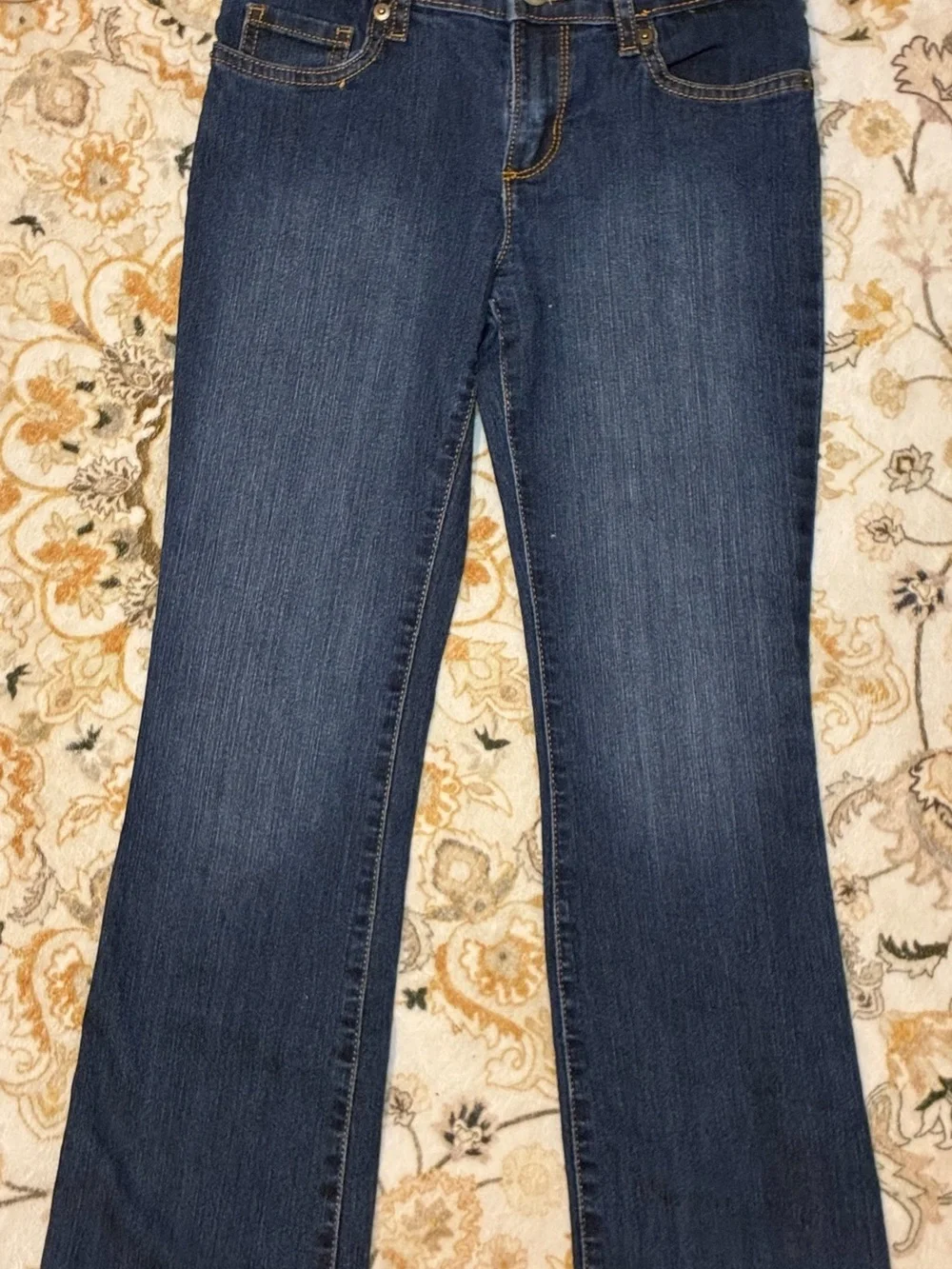 Old Navy and The Children's Place Girls Blue Skinny & Dark Bootcut Jeans